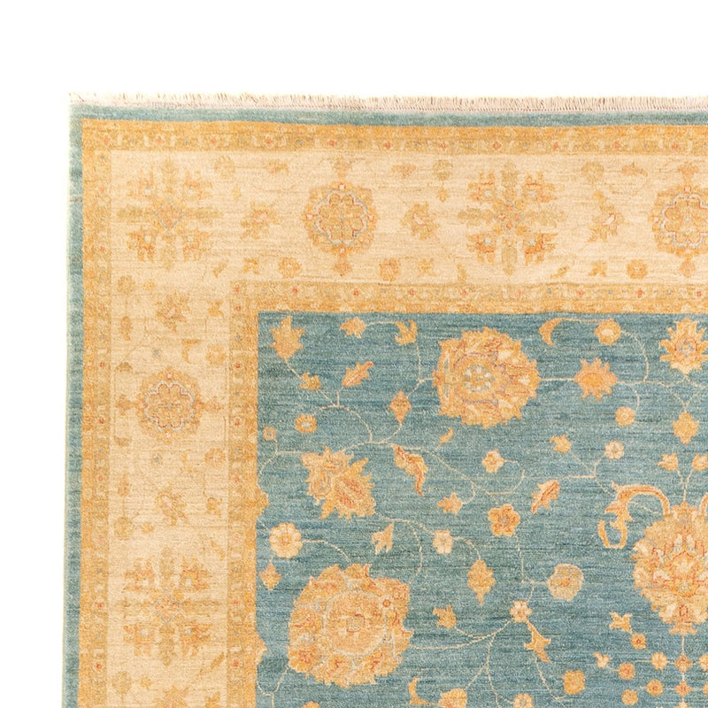 Dywan Zieglera - 353 x 255 cm - niebieski