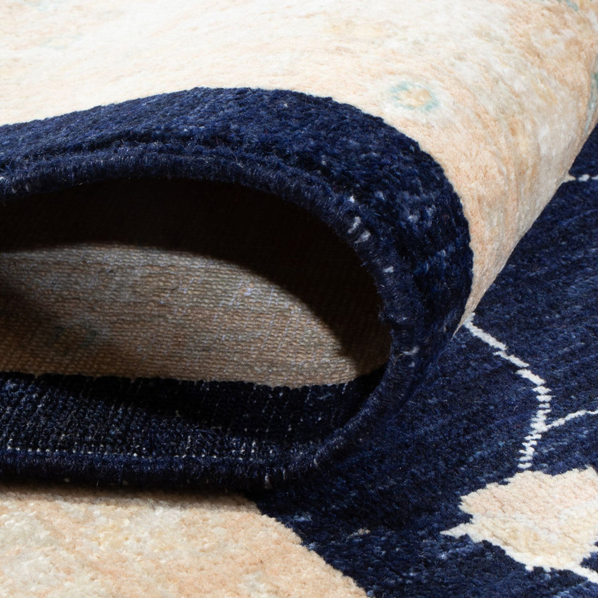 Dywan Zieglera - 332 x 248 cm - ciemnoniebieski