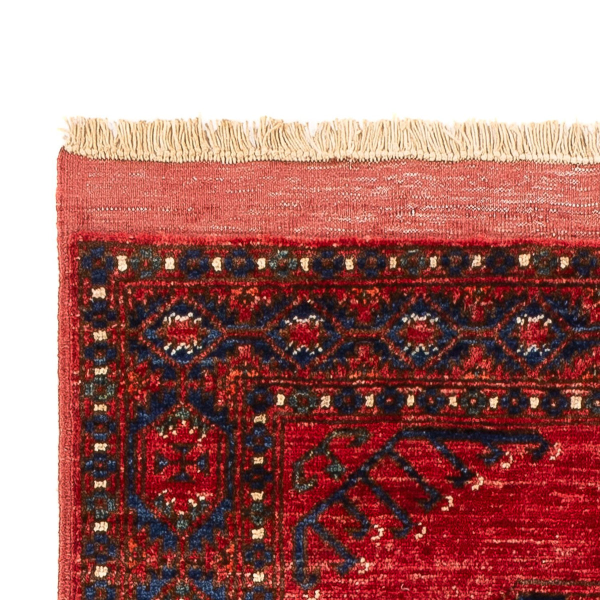 Biegacz Dywan afgański - 207 x 80 cm - czerwony