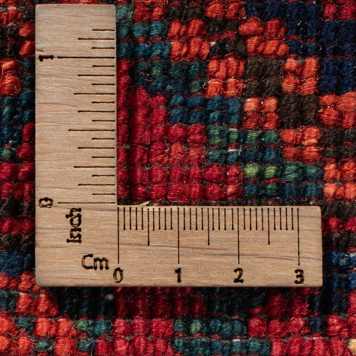 Biegacz Dywan afgański - 216 x 83 cm - czerwony