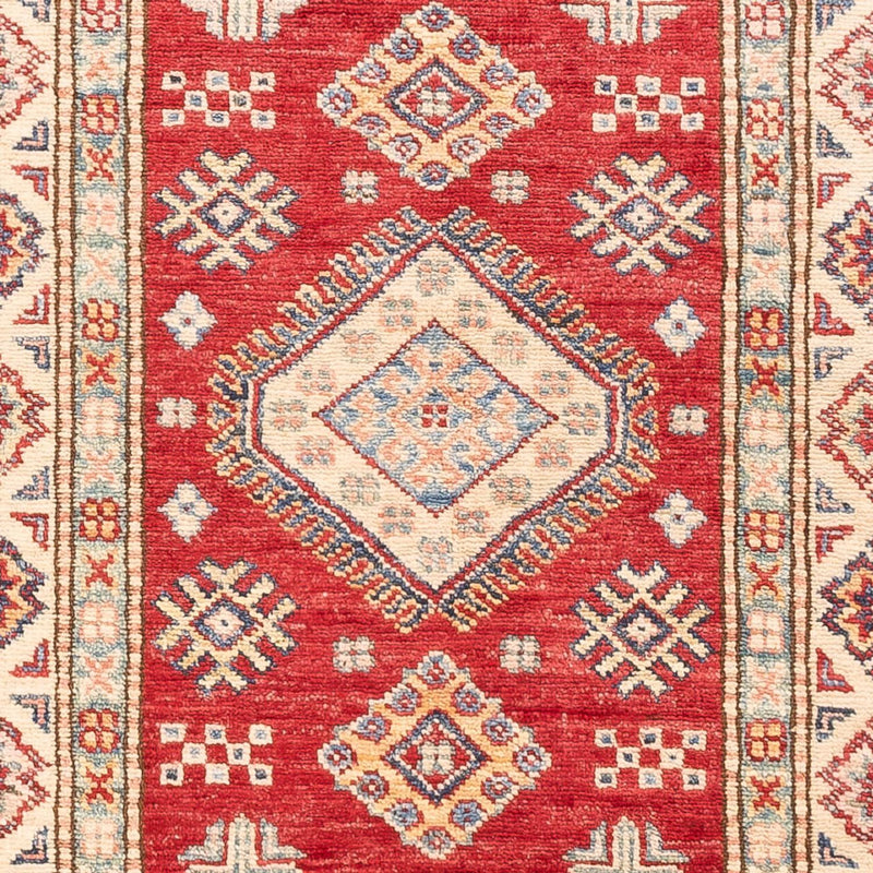 Biegacz Dywan Ziegler - Kazak - 204 x 76 cm - czerwony