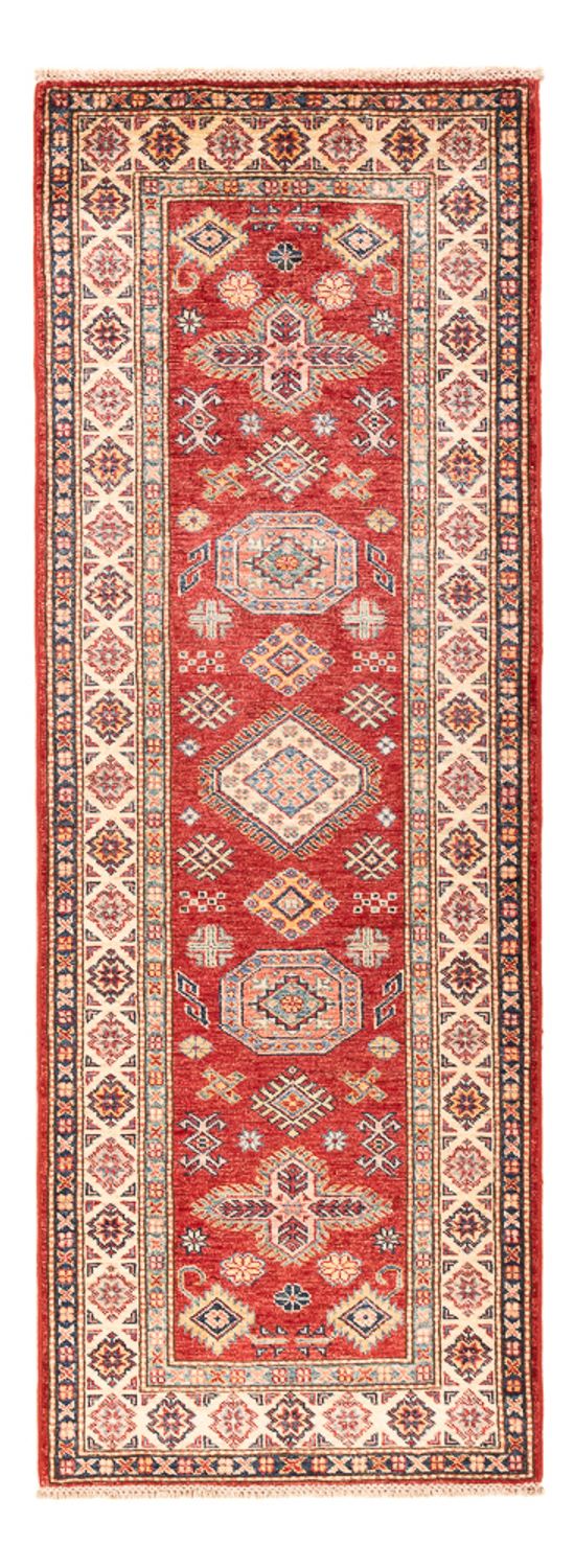 Biegacz Dywan Ziegler - Kazak - 210 x 76 cm - czerwony