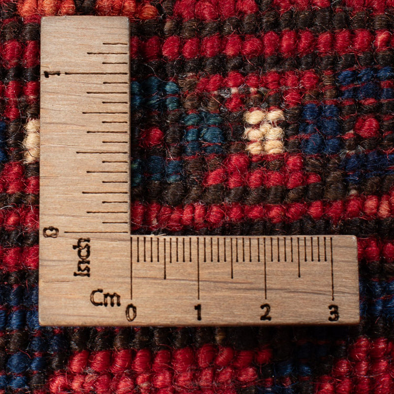 Biegacz Dywan afgański - 205 x 82 cm - czerwony