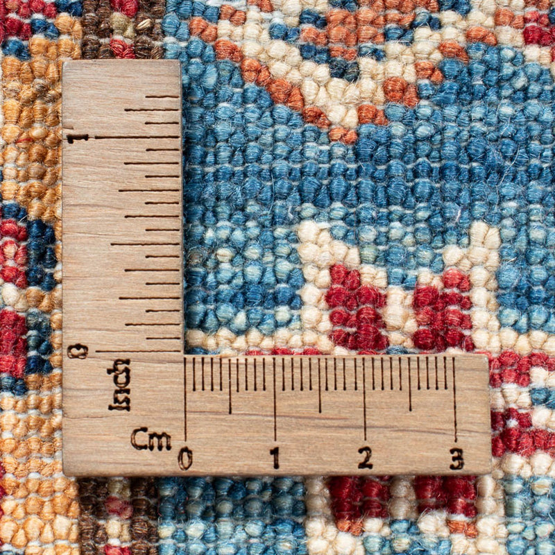 Biegacz Dywan Ziegler - Kazak - 179 x 59 cm - niebieski