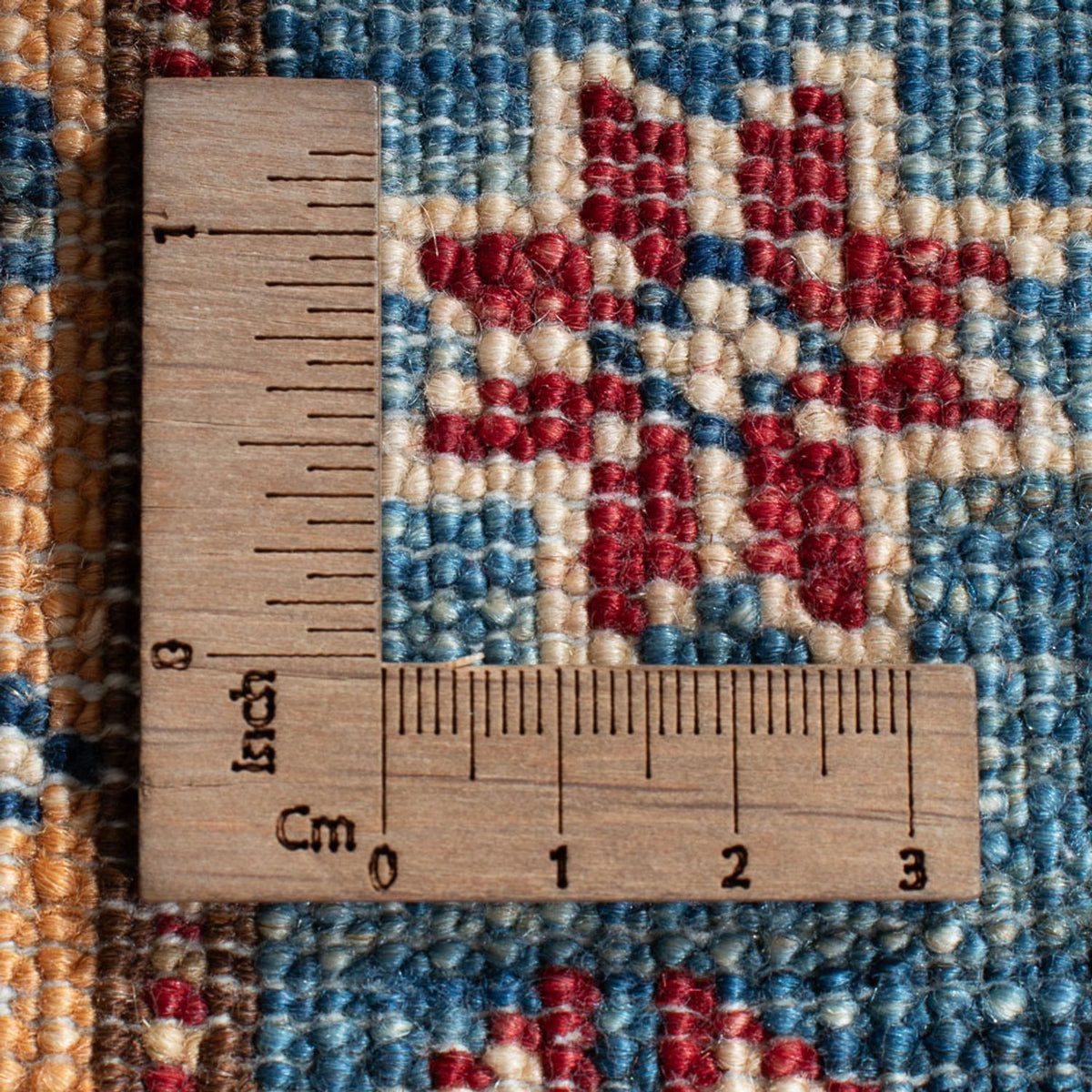 Biegacz Dywan Ziegler - Kazak - 180 x 60 cm - niebieski