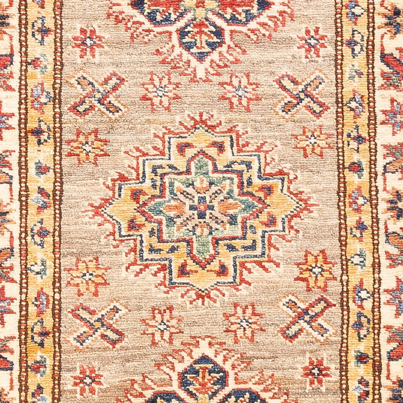 Biegacz Dywan Ziegler - Kazak - 167 x 55 cm - beżowy