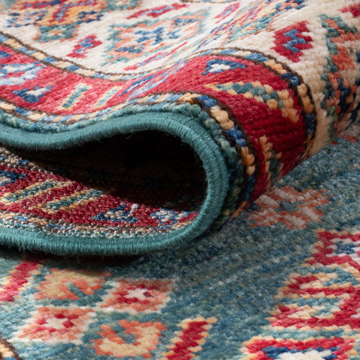 Biegacz Dywan Ziegler - Kazak - 178 x 58 cm - jasnozielony