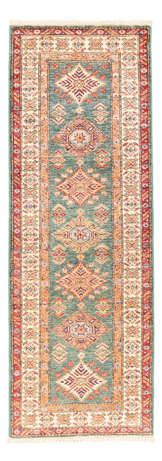Biegacz Dywan Ziegler - Kazak - 181 x 61 cm - jasnozielony