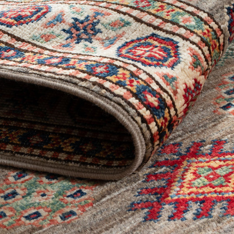 Biegacz Dywan Ziegler - Kazak - 173 x 60 cm - beżowy