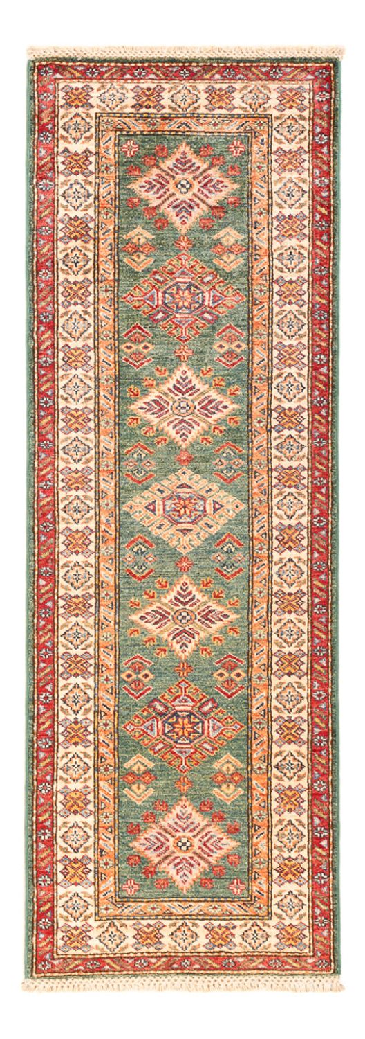 Biegacz Dywan Ziegler - Kazak - 184 x 61 cm - zielona