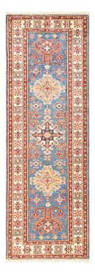 Biegacz Dywan Ziegler - Kazak - 189 x 63 cm - niebieski