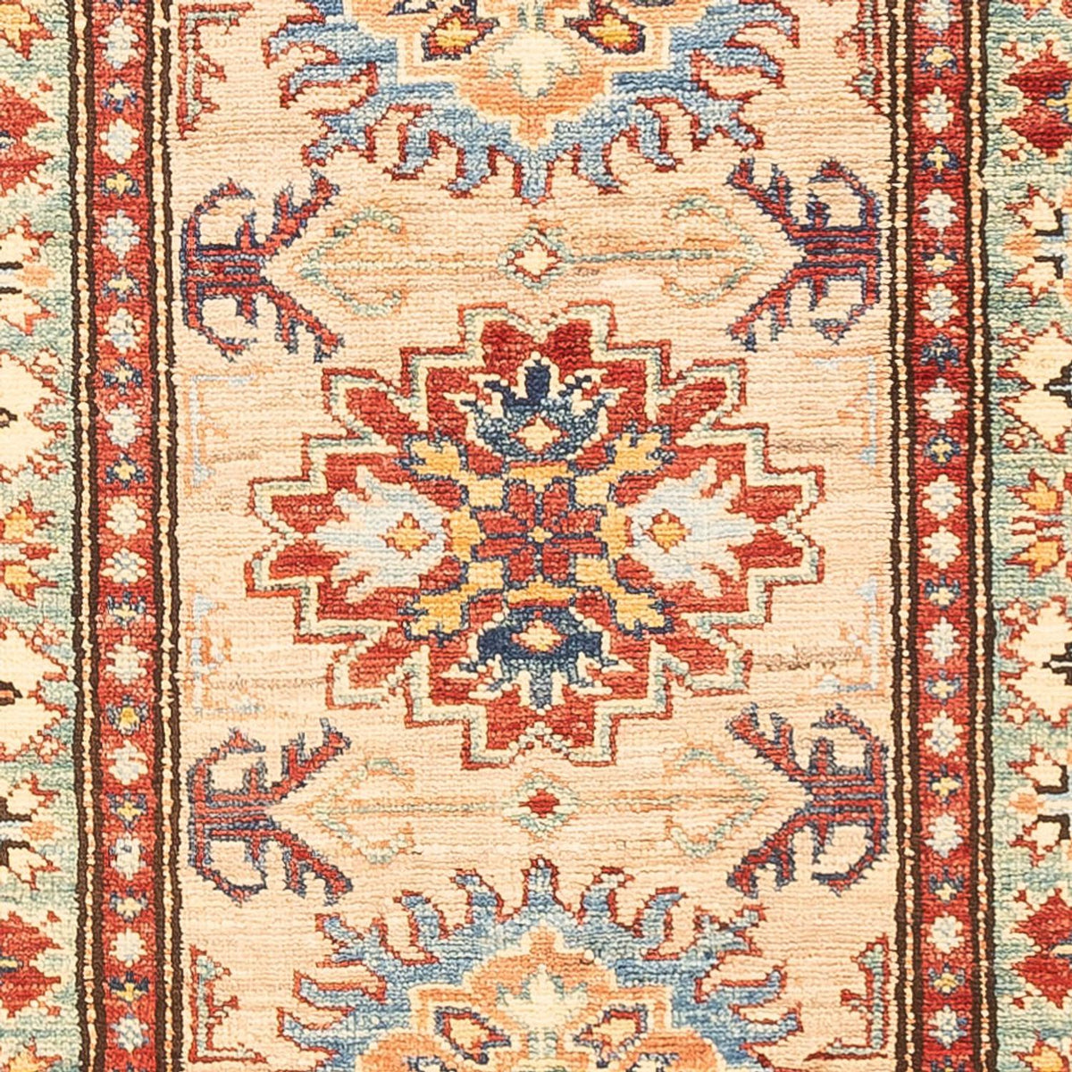 Biegacz Dywan Ziegler - Kazak - 185 x 58 cm - beżowy