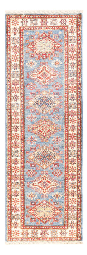 Biegacz Dywan Ziegler - Kazak - 185 x 61 cm - jasnoniebieski