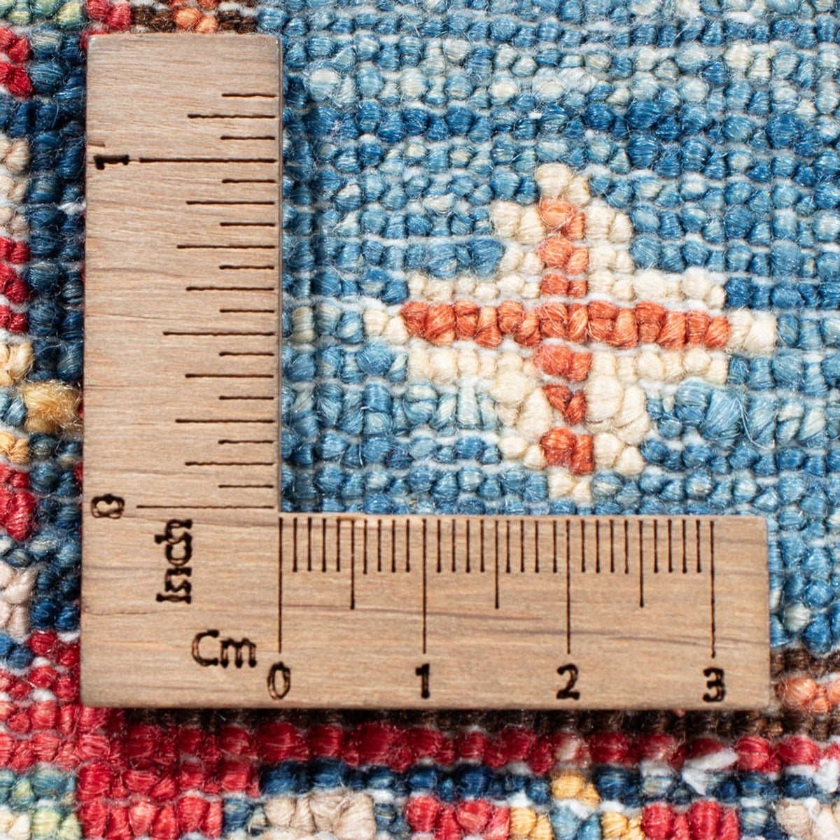 Biegacz Dywan Ziegler - Kazak - 185 x 61 cm - jasnoniebieski