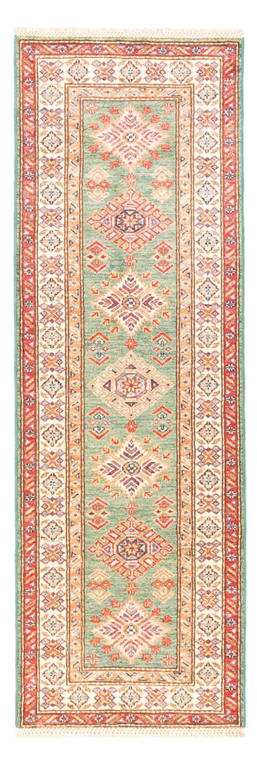 Biegacz Dywan Ziegler - Kazak - 184 x 59 cm - jasnozielony