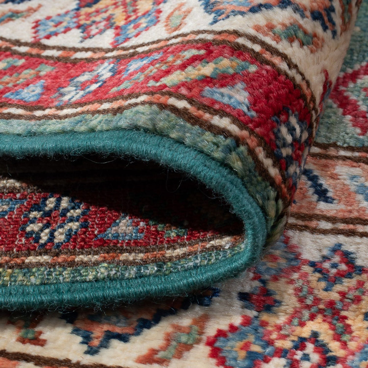 Biegacz Dywan Ziegler - Kazak - 184 x 59 cm - jasnozielony