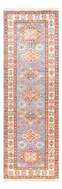 Biegacz Dywan Ziegler - Kazak - 185 x 60 cm - jasnoniebieski