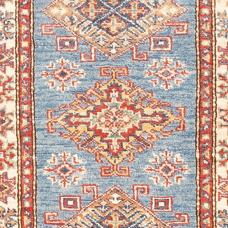 Biegacz Dywan Ziegler - Kazak - 185 x 60 cm - jasnoniebieski