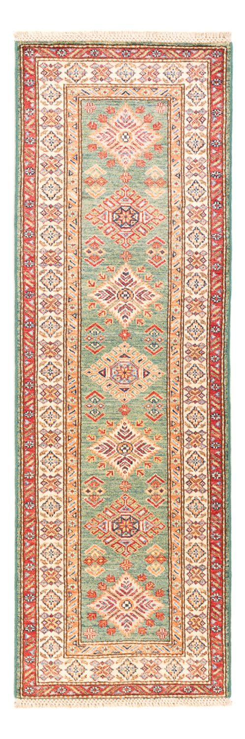 Biegacz Dywan Ziegler - Kazak - 185 x 60 cm - jasnozielony