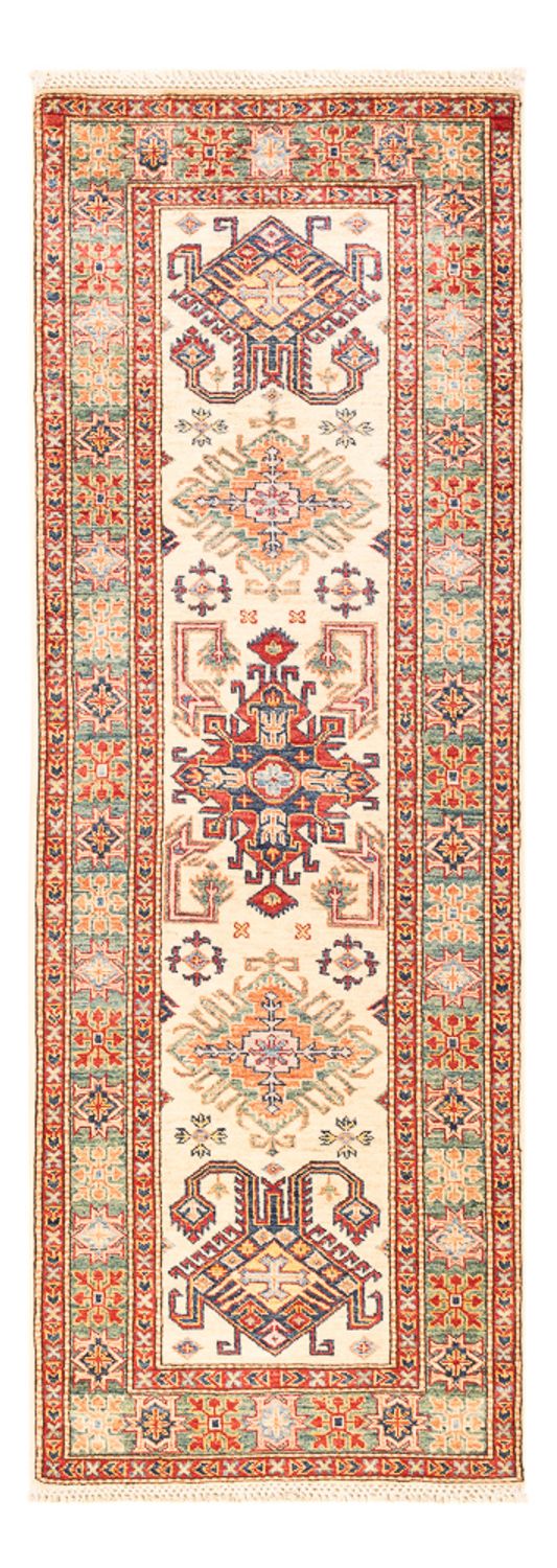 Biegacz Dywan Ziegler - Kazak - 204 x 73 cm - beżowy