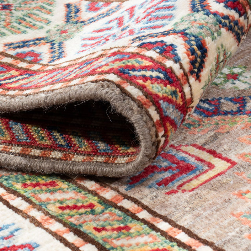 Biegacz Dywan Ziegler - Kazak - 203 x 72 cm - beżowy