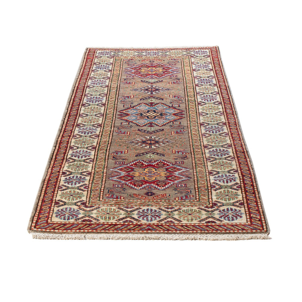 Biegacz Dywan Ziegler - Kazak - 203 x 72 cm - beżowy