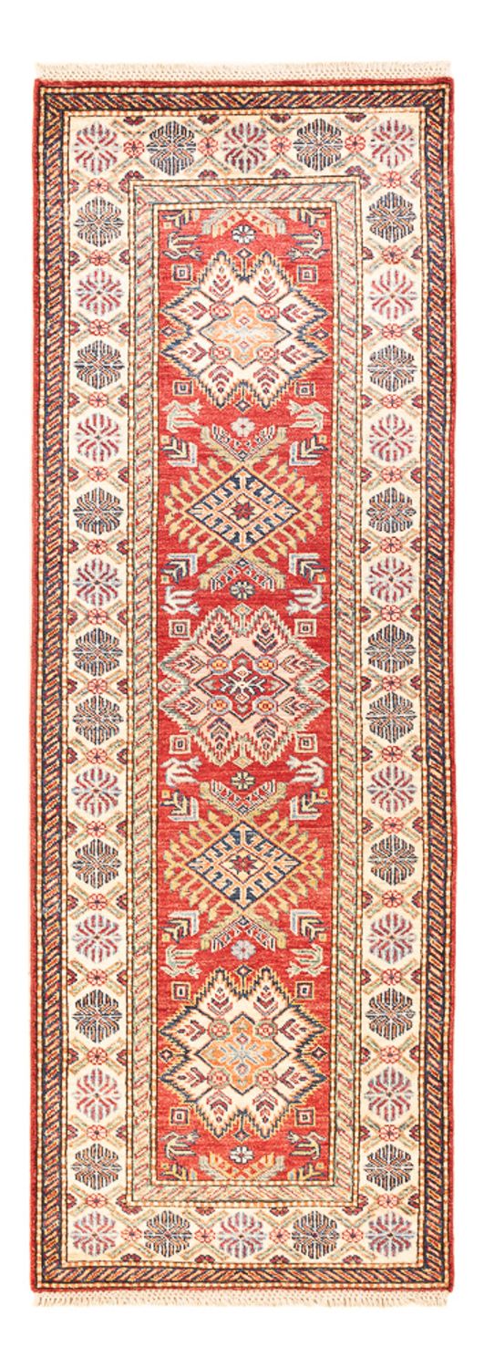 Biegacz Dywan Ziegler - Kazak - 207 x 73 cm - czerwony