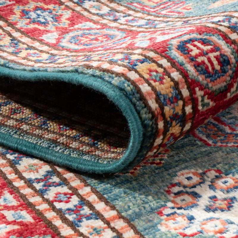 Biegacz Dywan Ziegler - Kazak - 187 x 60 cm - jasnozielony