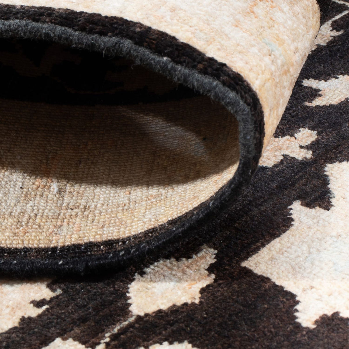 Biegacz Dywan Zieglera - 208 x 78 cm - czarny