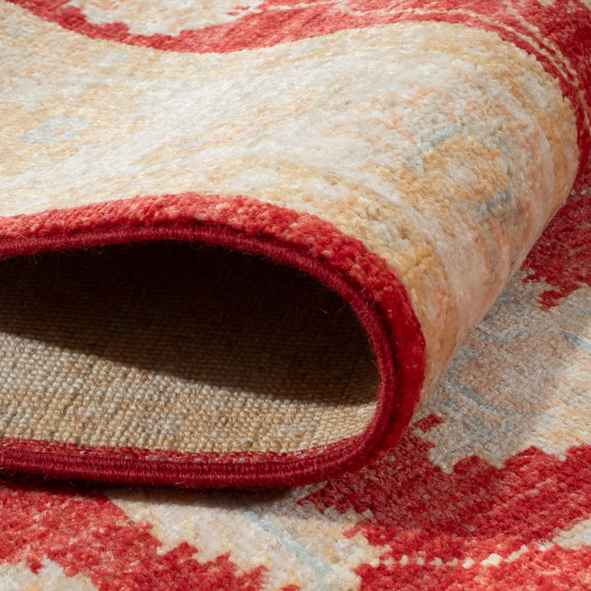 Biegacz Dywan Zieglera - 201 x 74 cm - czerwony