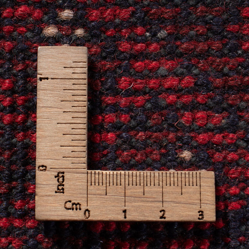 Dywan afgański - Filpa - 392 x 308 cm - bordowa czerwień