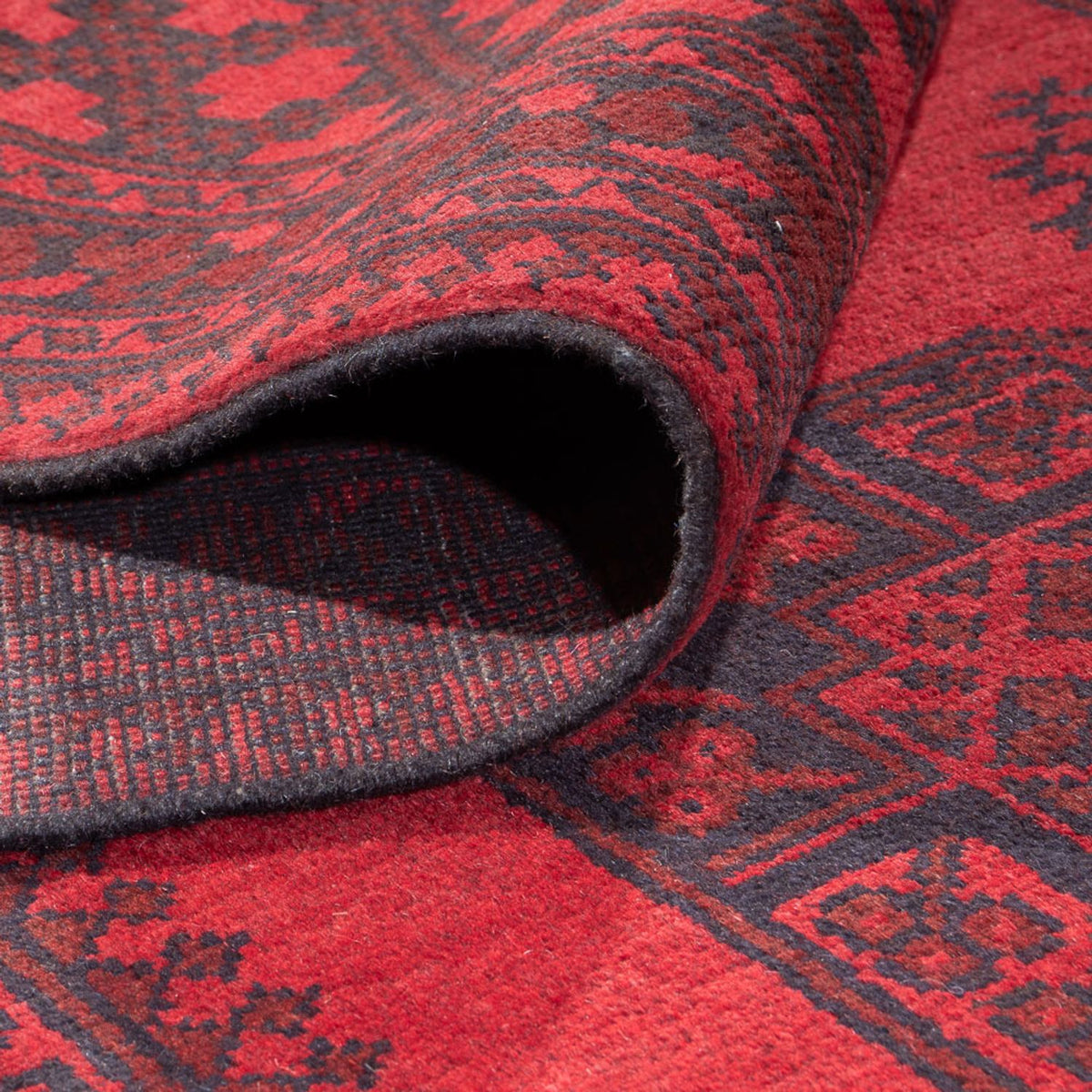 Dywan afgański - Filpa - 401 x 309 cm - czerwony