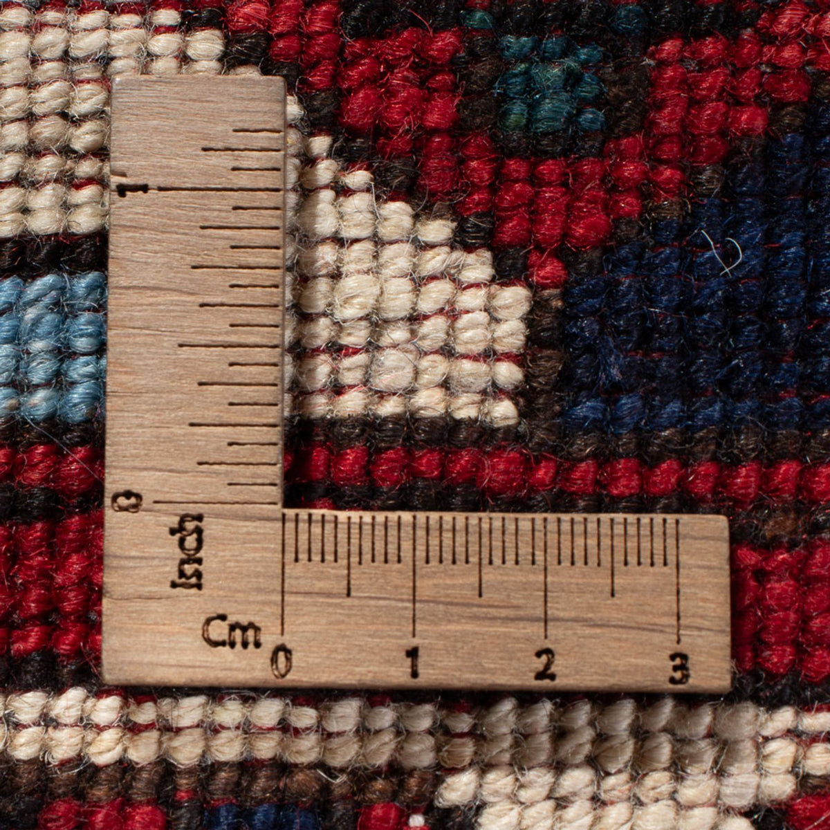 Dywan afgański - 379 x 307 cm - czerwony