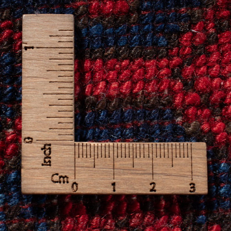 Dywan afgański - 406 x 304 cm - czerwony