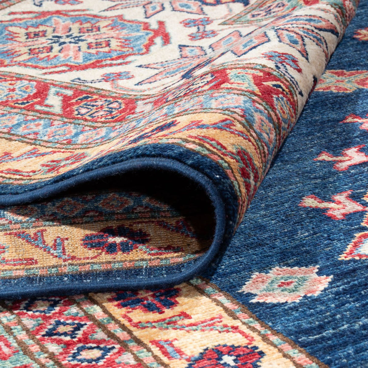 Dywan Ziegler - Kazak - 410 x 305 cm - ciemnoniebieski