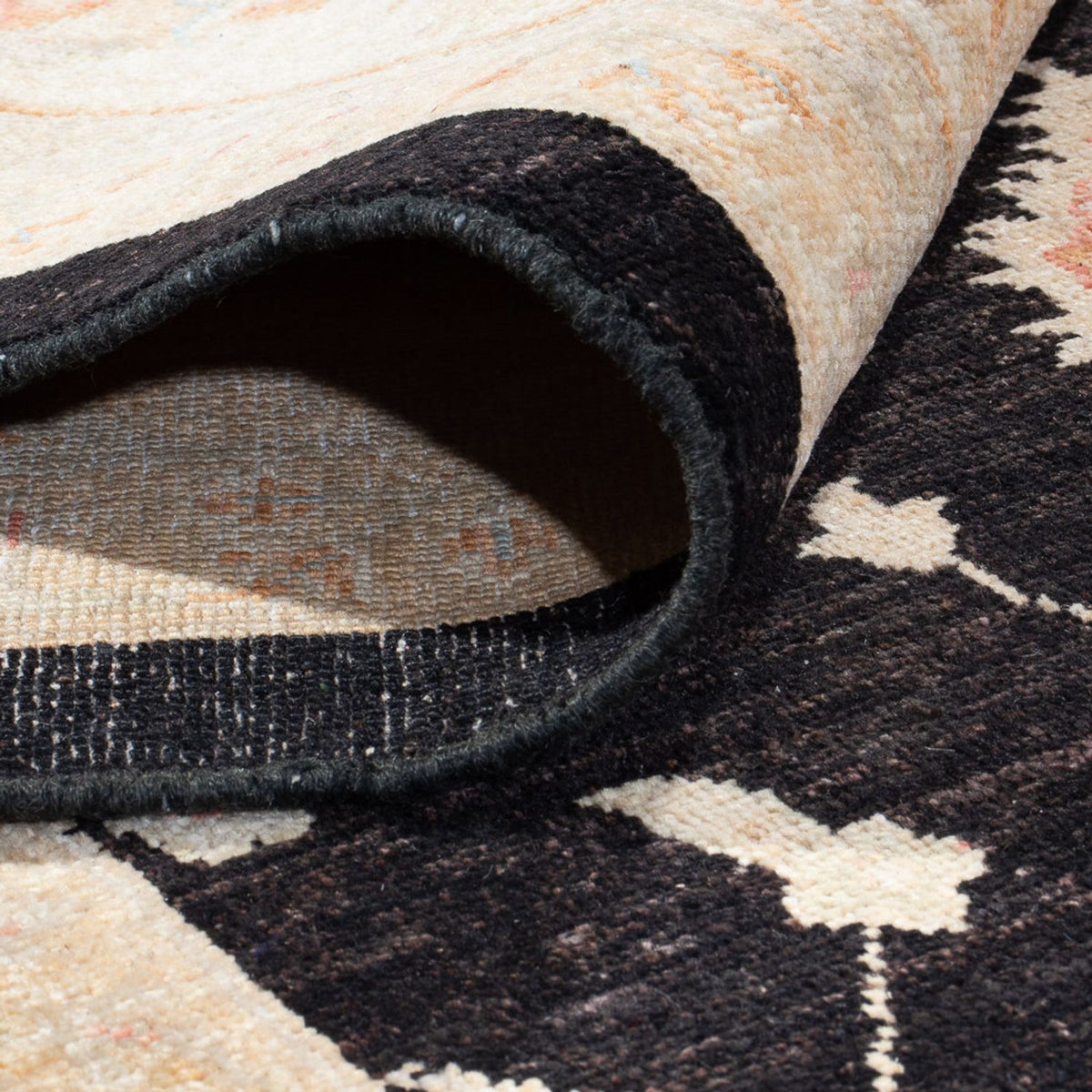 Dywan Zieglera - 392 x 299 cm - czarny