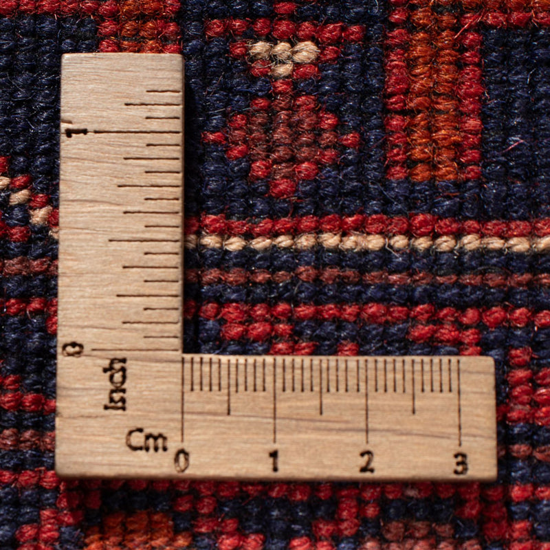 Afgański dywan - Kunduz - 391 x 296 cm - czerwony