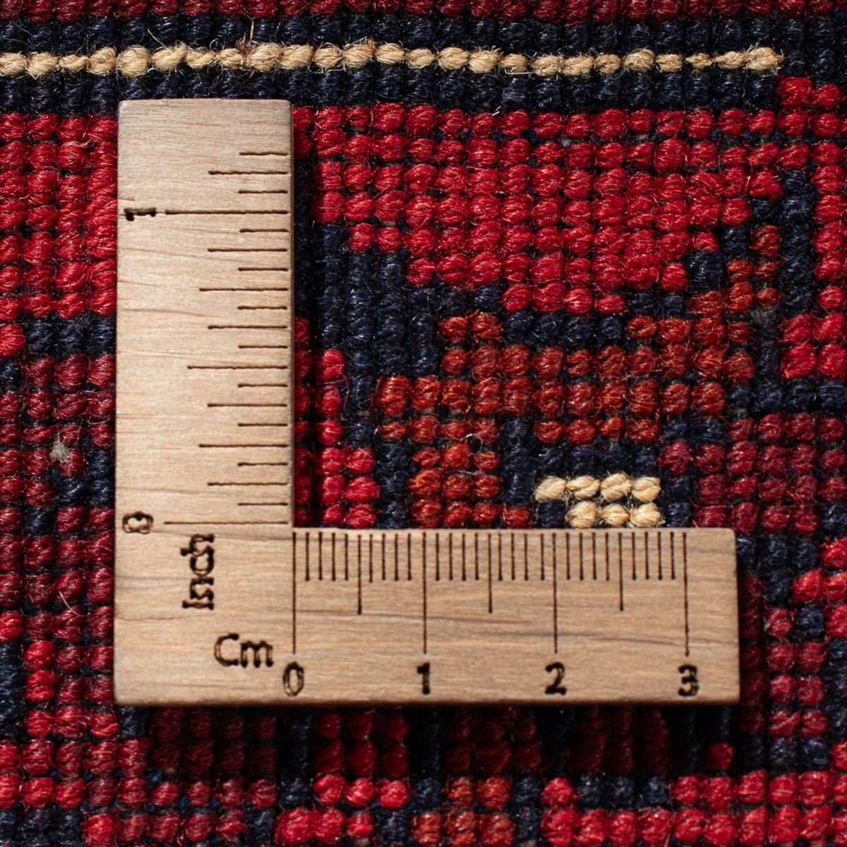 Afgański dywan - Kunduz - 379 x 297 cm - czerwony