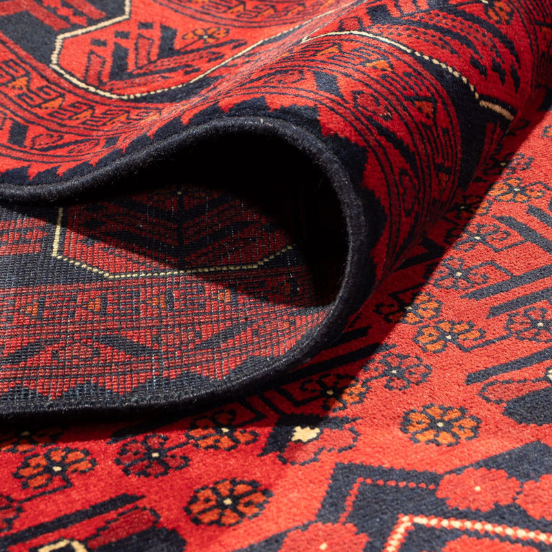 Afgański dywan - Kunduz - 383 x 300 cm - czerwony