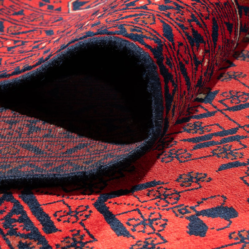 Afgański dywan - Kunduz - 393 x 300 cm - czerwony