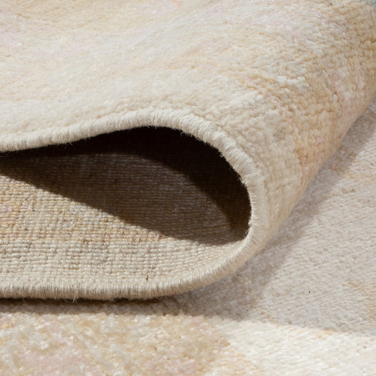 Dywan Zieglera - 368 x 278 cm - jasnoniebieski