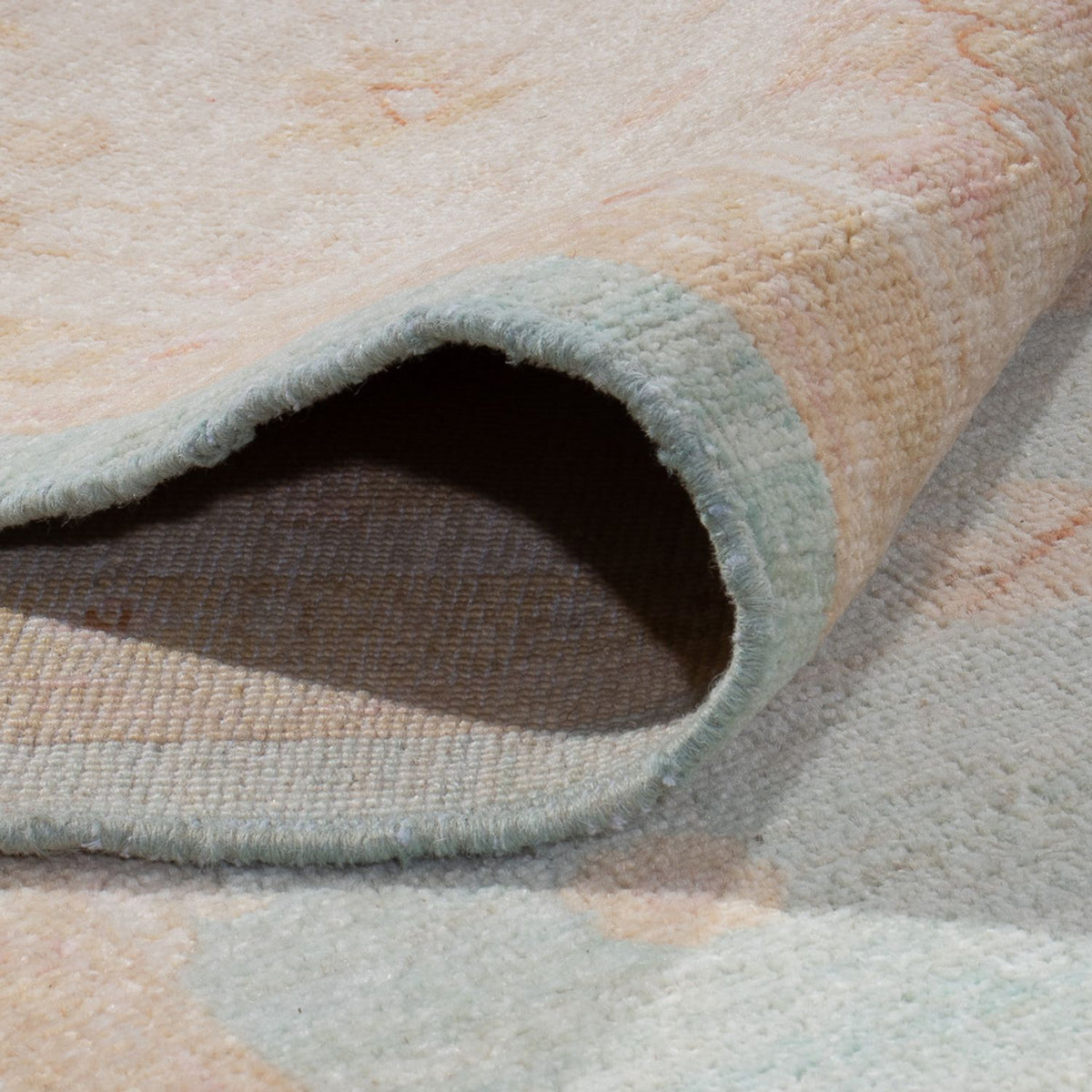 Dywan Zieglera - 367 x 276 cm - jasnoniebieski