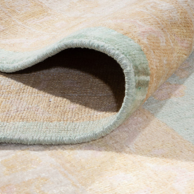 Dywan Zieglera - 372 x 272 cm - jasnoniebieski