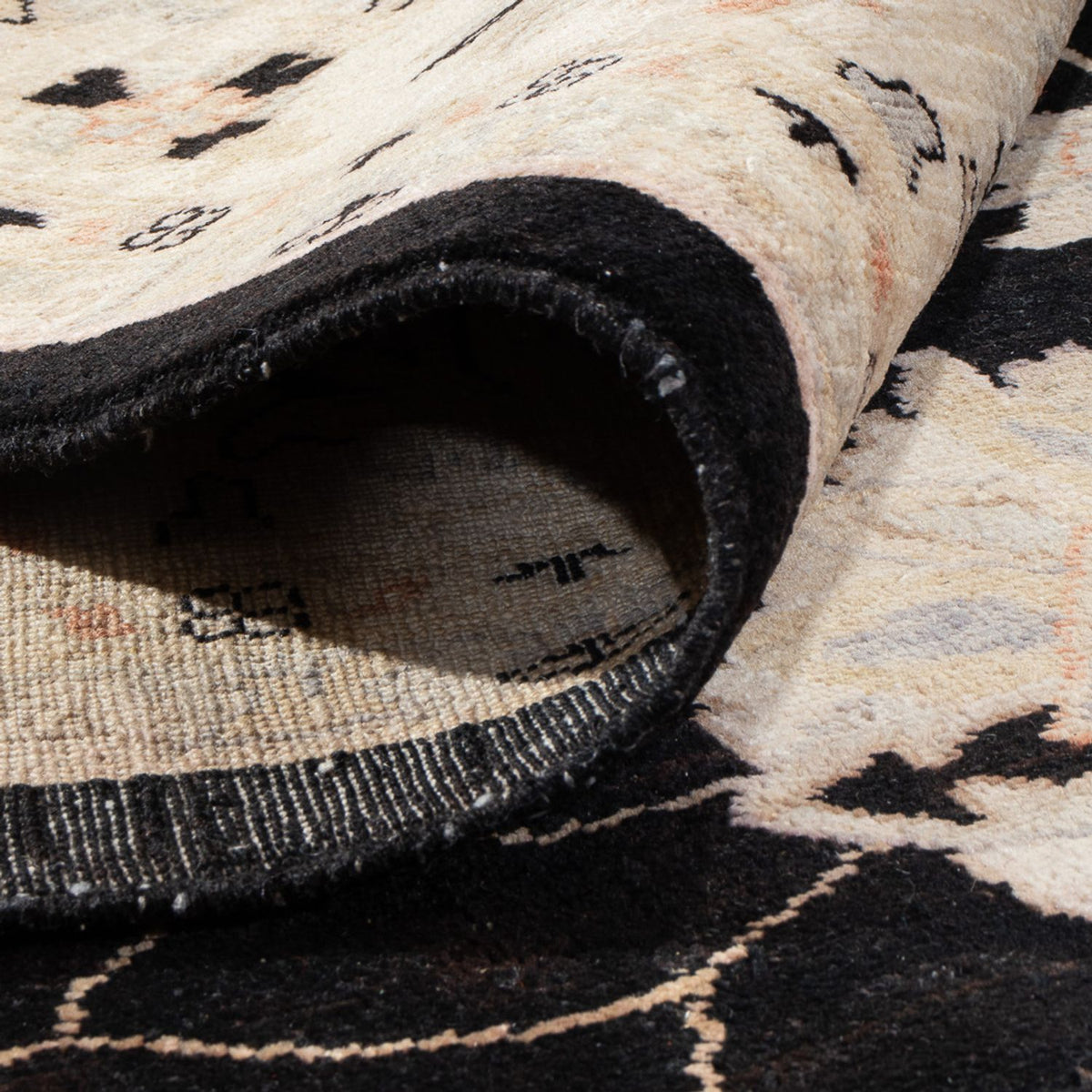 Dywan Zieglera - 360 x 276 cm - czarny