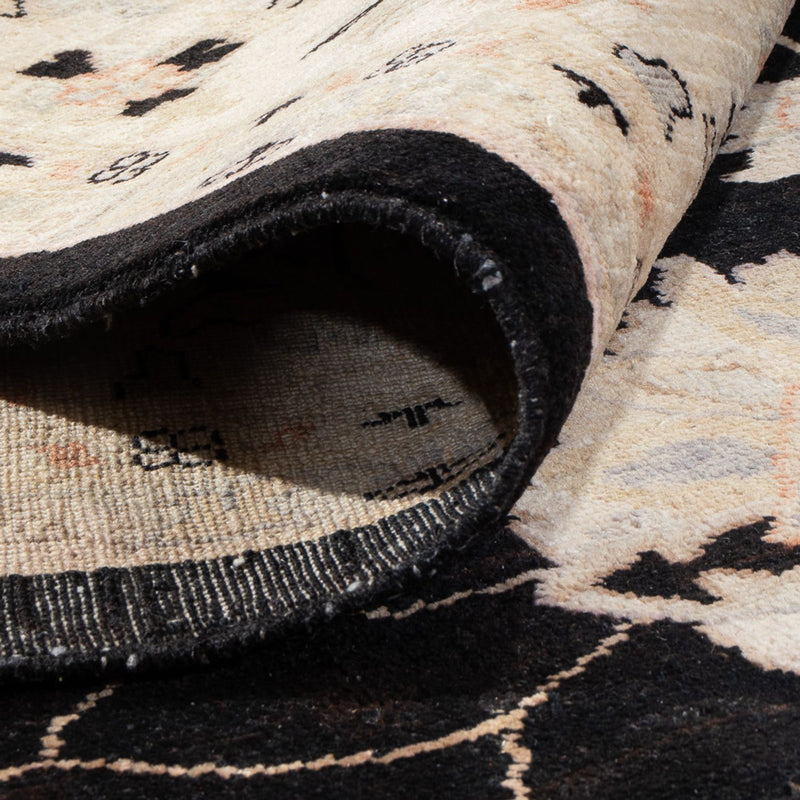 Dywan Zieglera - 360 x 276 cm - czarny