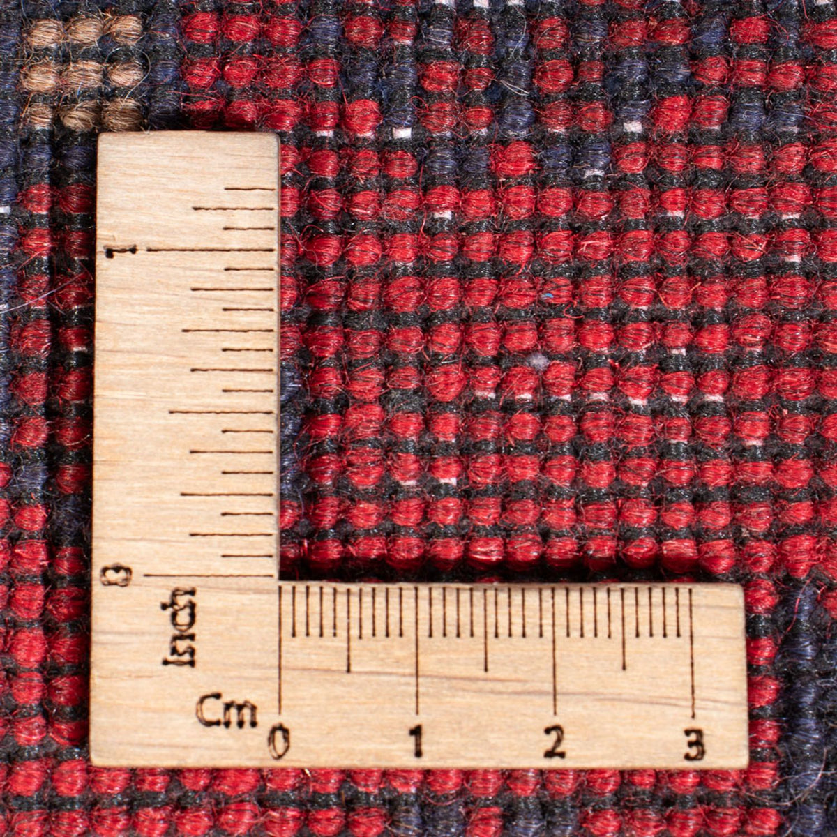 Biegacz Afgański dywan - Kunduz - 390 x 80 cm - czerwony