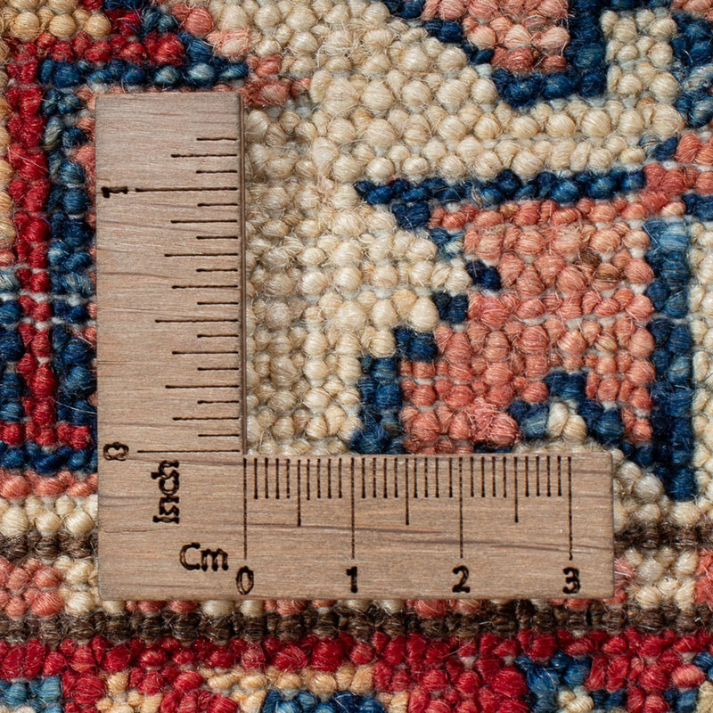 Biegacz Dywan Ziegler - Kazak - 326 x 80 cm - turkusowy