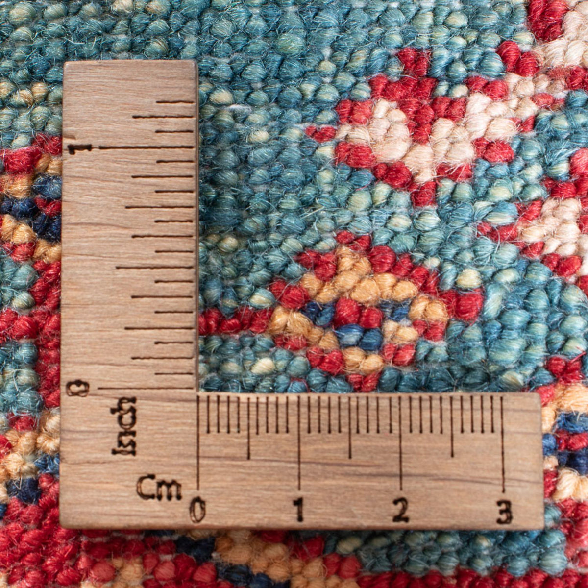 Biegacz Dywan Ziegler - Kazak - 294 x 84 cm - turkusowy