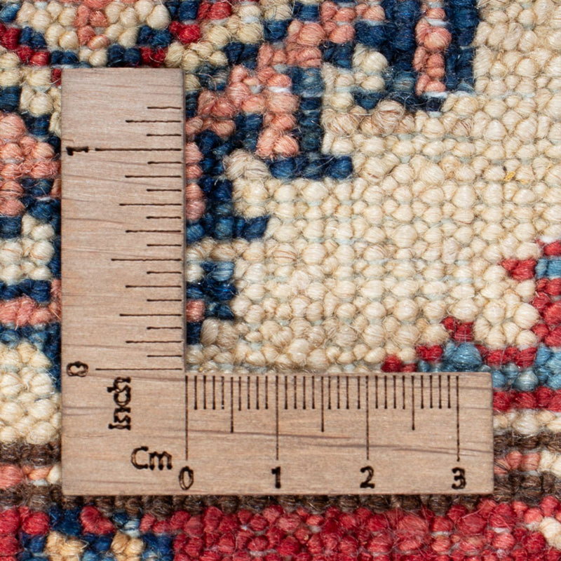 Biegacz Dywan Ziegler - Kazak - 299 x 85 cm - niebieski