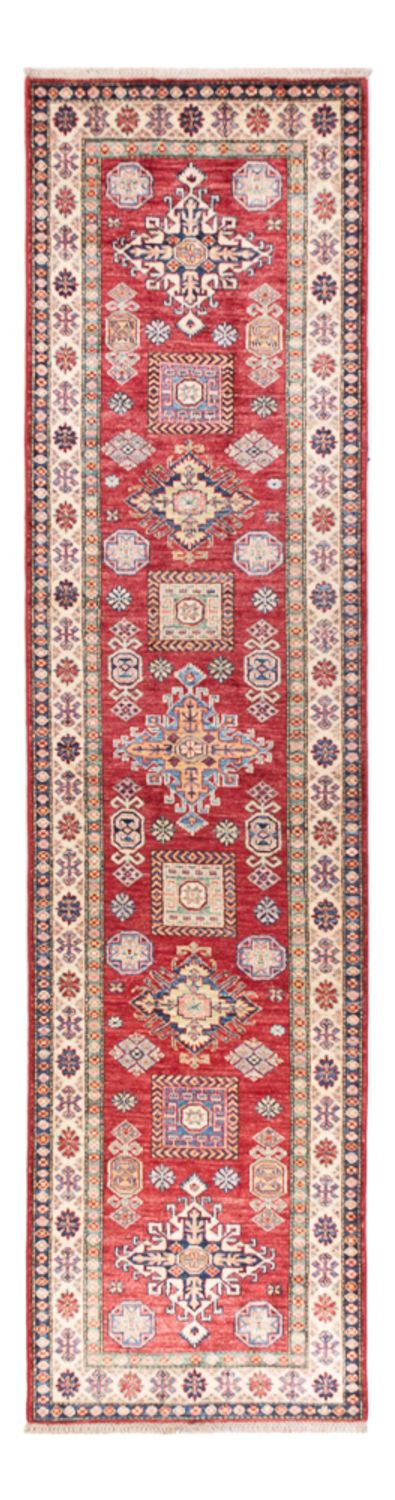 Biegacz Dywan Ziegler - Kazak - 305 x 80 cm - czerwony